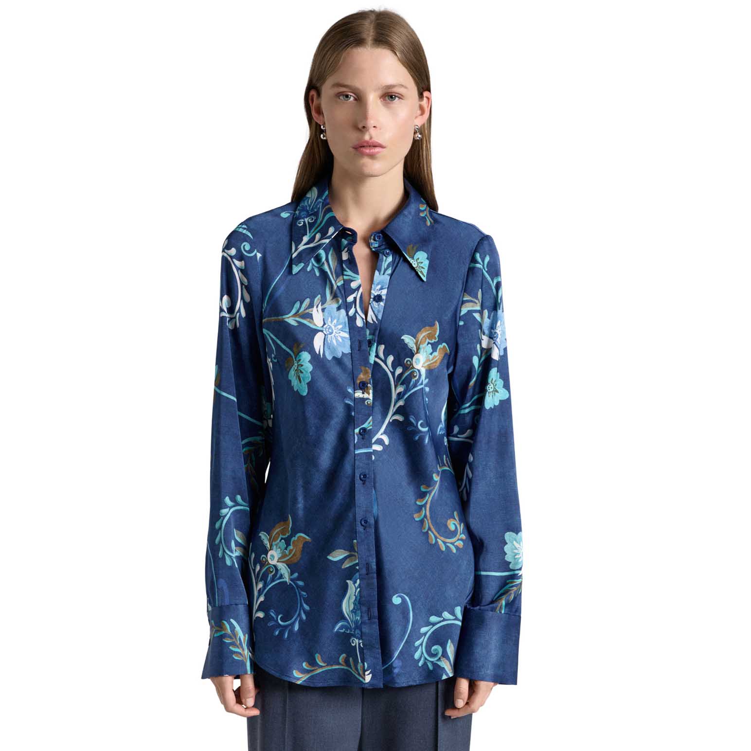 Cue Rococo Bloom Shirt